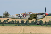 G-BWUE @ EGSU - Landing at Duxford. - by Graham Reeve