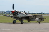 G-BWUE @ EGSU - Just landed at Duxford. - by Graham Reeve