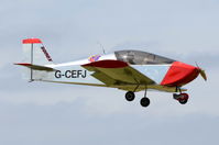G-CEFJ @ X3CX - Landing at Northrepps. - by Graham Reeve