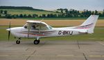 G-BKIJ @ EGSU - x. G-BKIJ preparing to depart Duxford Airfield, July 2017. - by Eric.Fishwick