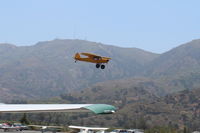 N63822 @ SZP - 1979 Piper PA-18-150 SUPER CUB, Lycoming O-320 150 Hp, tundra tires, landing Rwy 22 - by Doug Robertson