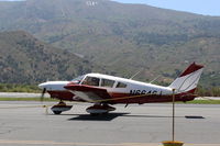 N6646J @ SZP - 1968 Piper PA-28-180 CHEROKEE, Lycoming O&VO-360 180 Hp, taxi back - by Doug Robertson