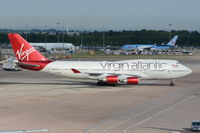 G-VROM @ EGCC - Just landed at Manchester. - by Graham Reeve
