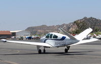 N9405S @ SZP - 1965 Beech V35 BONANZA, Coontinental IO-520-B 285 Hp, taxi to Rwy 22 - by Doug Robertson