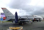 91-0358 @ EGLF - General Dynamics F-16C Fighting Falcon of the USAF at  Farnborough International 2016