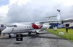 D-BIRD @ EGLF - Fairchild Dornier 328-300 328JET of Private Wings at  Farnborough International 2016