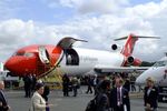 G-OSRA @ EGLF - Boeing 727-225/Adv(RE) Super 27 converted to anti-oil spill aircraft of Oil Spill Response Ltd at Farnborough International 2016