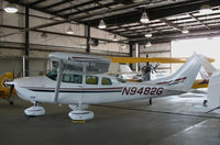 N9482G @ O22 - Locally-based 1971 Cessna U206E in hangar @ Columbia, CA - by Steve Nation