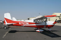 N7621M @ KCPU - Locally-based 1959 Cessna 175 Skylark @ Maury Rasmussen Field/Calaveras County Airport, San Andreas, CA - by Steve Nation