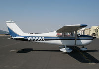 N6868X @ KCPU - Locally-based 1960 Cessna 172B Skyhawk @ Maury Rasmussen Field/Calaveras County Airport, San Andreas, CA - by Steve Nation