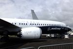 N8704Q @ EGLF - Boeing 737-8H4 MAX 8 at Farnborough International 2016