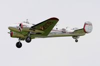 N2913B @ LFFQ - Beech D18S, On display, La Ferté-Alais airfield (LFFQ) Air show 2016 - by Yves-Q