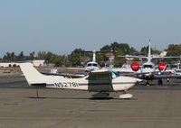 N52871 @ KCCR - 1977 Cessna 177RG Cardinal with big boys on visitor's ramp @ Concord, CA  - by Steve Nation