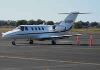 N100PF @ KSMF - 2000 Cessna 525 CitationJet CJ1 @ Sacramento Intl Airport, CA Exec Terminal - by Steve Nation