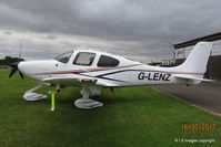 G-LENZ @ EGBT - G-LENZ seen at Turweston Airfield. - by Robbo s