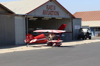 N781 @ SZP - 1972 Pitts S-1 SPECIAL, engine unknown. At Ray's Aviation ramp - by Doug Robertson