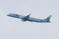 G-FBEF @ LFPG - Embraer 195LR, Take off rwy 08L, Roissy Charles De Gaulle airport (LFPG-CDG) - by Yves-Q