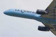 F-HTAG @ LFPG - Boeing 757-256, Take off rwy 27L, Paris-Roissy Charles De Gaulle airport (LFPG-CDG) - by Yves-Q