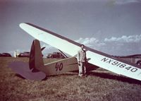 N91840 @ 4NY8 - At a National Soaring contest on Harris Hill in 1946 - by Jack Perine