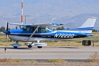 N7222Q @ KBOI - Taxiing to the ramp via Foxtrot. - by Gerald Howard