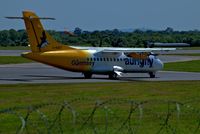 G-HUET @ EGCC - taxing out for take off - by andysantini
