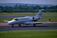 G-OCJZ @ EGCC - taxing in to the [FBO exc ramp] - by andysantini