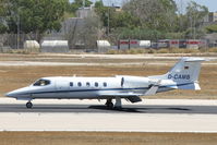 D-CAMB @ LMML - Gates Learjet D-CAMB Private jet - by Raymond Zammit