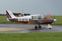 G-CETB @ EGSH - Departing from Norwich. - by Graham Reeve