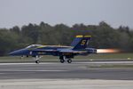 163442 @ KJAX - FA-18C Hornet 163442 CN 0645 from Blue Angels Demo Team NAS Pensacola, FL - by Dariusz Jezewski  FotoDJ.com