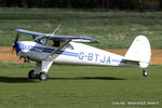 G-BTJA @ EGCB - at Barton - by Chris Hall