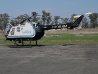 N105SM @ KVCB - CALSTAR 1981 MBB BO-105S on medical evacuation alert @ Nut Tree Airport, Vacaville, CA base - by Steve Nation