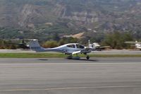 N385DS @ SZP - Diamond Aircraft Inds. DA40-XLS DIAMOND STAR, Lycoming IO-360-MIA+ 180 Hp, Platinum Edition with air-conditioning, landing roll Rwy 22 - by Doug Robertson