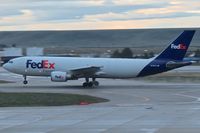 N732FD @ KBOI - Take off roll on RWY 10L. - by Gerald Howard