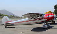 N3491V @ SZP - 1948 Cessna 195 Businessliner, Jacobs L4/R755-7 245 Hp radial. Cessna 190 & 195 models were the last radial-engined aircraft they built. Impressive 69 year-old aircraft. - by Doug Robertson