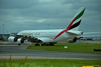 A6-EDV @ EGCC - taxing in to its gate/stand egcc uk - by andysantini