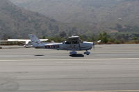 N910SE @ SZP - 2006 Cessna 172S SKYHAWK SP, Lycoming IO-360-L2A 180 Hp, landing roll Rwy 22 - by Doug Robertson