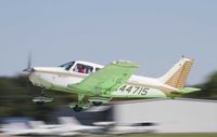 N44715 @ KOSH - Piper PA-28 departing Airventure - by Eric Olsen