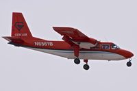 N6561B @ KBOI - Landing RWY 28L. - by Gerald Howard