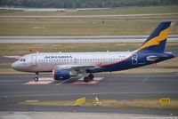 VP-BIS @ EDDL - Airbus A319-112 - R4 SDM Rossiya 'Chelyabinsk' - 1808 - VP-BIS - 20.09.2016 - DUS - by Ralf Winter