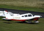 D-ERDB @ EDKB - Piper PA-28-180 Cherokee Challenger at Bonn-Hangelar airfield - by Ingo Warnecke