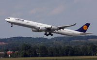 D-AIHX @ EDDM - Lufthansa Airbus A340-600 - by Andi F