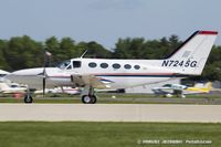 N7245G @ KOSH - Cessna 421C Golden Eagle  C/N 421C0286, N7245G - by Dariusz Jezewski www.FotoDj.com