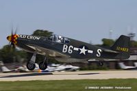 N551E @ KOSH - North American P-51B Mustang Old Crow  C/N 44-74774, NL551E - by Dariusz Jezewski www.FotoDj.com
