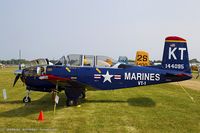 N245Z @ KOSH - Beech T-34B Mentor  C/N 144095, N245Z - by Dariusz Jezewski www.FotoDj.com