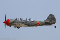N524JS @ KOSH - Yakovlev Yak-52TW  C/N 0312410, N524JS - by Dariusz Jezewski www.FotoDj.com