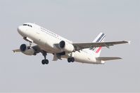 F-GRHQ @ LFBD - Airbus A319-111, Take off rwy 23, Bordeaux Mérignac airport (LFBD-BOD) - by Yves-Q