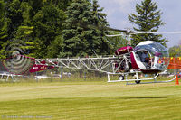 N147SM @ KOSH - Bell 47G-2  C/N 1461, N147SM - by Dariusz Jezewski www.FotoDj.com