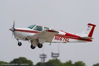 N6675L @ KOSH - Beech F33A Bonanza  C/N CE-882, N6675L - by Dariusz Jezewski www.FotoDj.com