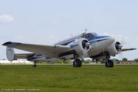 N62CJ @ KOSH - Beech H18  C/N BA-633, N62CJ - by Dariusz Jezewski www.FotoDj.com