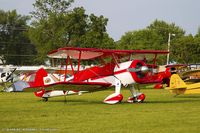 N802RB @ KOSH - Boeing E75 Stearman  C/N 75-6451, N802RB - by Dariusz Jezewski www.FotoDj.com